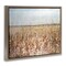 Stupell Industries Solemn Neutral Meadow Framed Floater Canvas Wall Art Design by Tim OToole